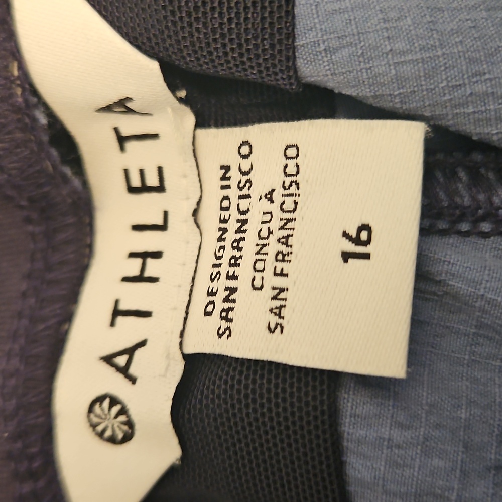 EUC Athleta Trekkie North Joggers Floral Womens 16 - Picture 3 of 9